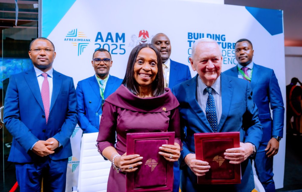 ATC_Chamber's tweet image. At the 32nd Annual Meetings of Afreximbank, four major project preparation deals were signed, unlocking nearly $1 billion in investments to transform sectors across Africa. Key initiatives include a world-class pharmaceutical plant in Kenya, Africa’s largest hybrid solar project…