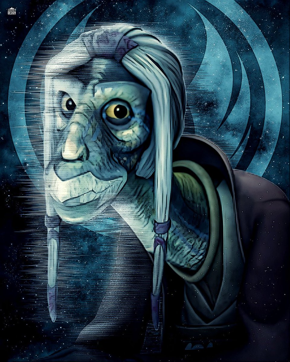 jbdesign512's tweet image. “It is not the weapon that makes the Jedi, but the heart.”
Tera Sinube didn’t appear for very long in The Clone Wars, but his wisdom is unquestioned. He certainly taught Ahsoka some valuable lessons during “Lightsaber Lost”
Poster by me! 💪