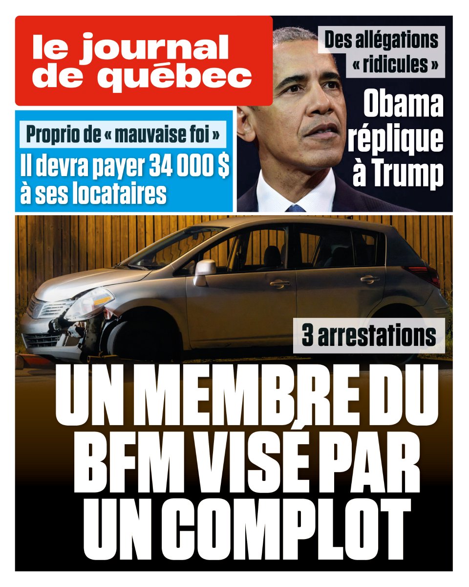 JdeQuebec's tweet image. Voici notre une du midi en ce 23 juillet 2025! Pour vous abonner à nos infolettres, c’est ici: journaldequebec.com/infolettres