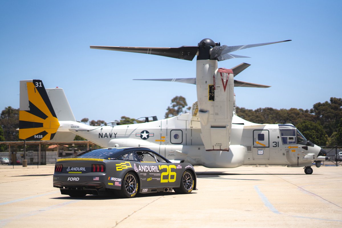 Elite vibes. <a href="/NASCAR/">NASCAR</a> is coming to <a href="/USNavy/">U.S. Navy</a> Base Coronado. Two incredible communities coming together.

Excited to be a part of it. Stay tuned.
