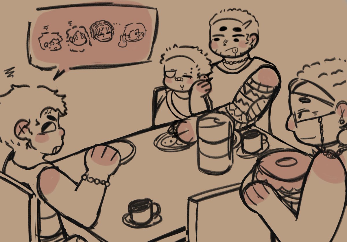 Leslieneutro's tweet image. Dia 2- Família

Café da tarde ☕️❤️

(N tá bemmm finalizado, mas eu queria postar mesmo assim 😭😭)

#bejoweek #bejo
