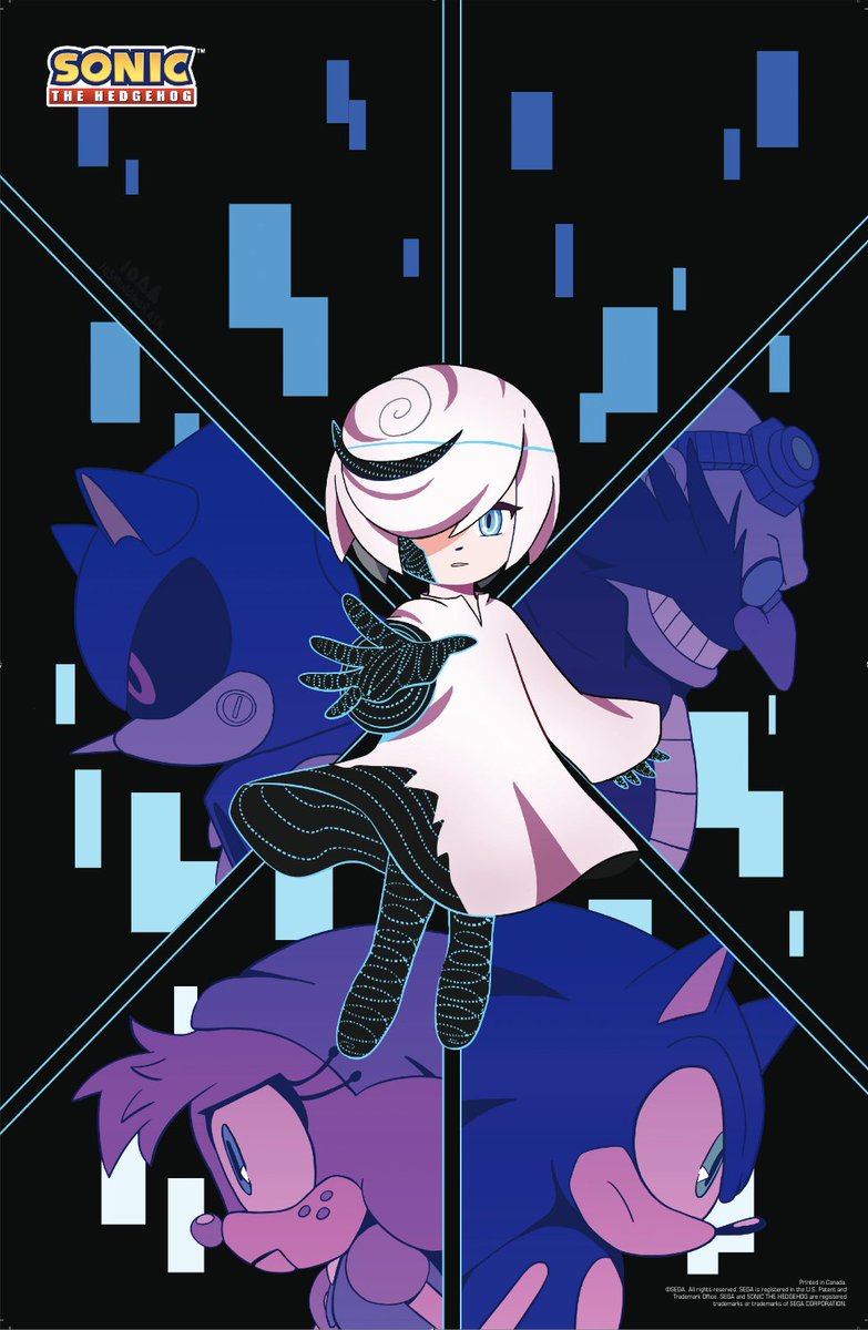 contriteorb4's tweet image. #CONTRINEWS
ES OFICIAL
Sage se integra a los cómics IDW de Sonic #SonicIdw
