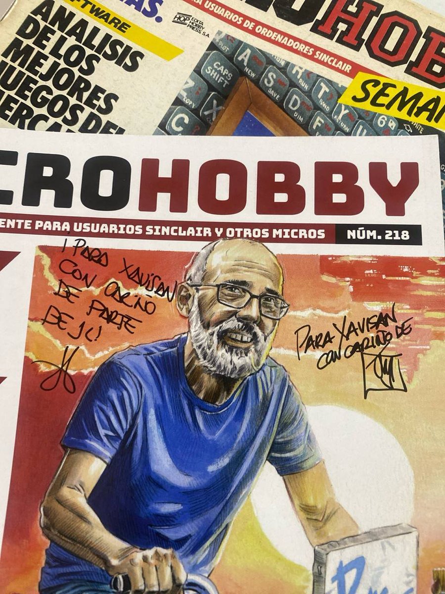 xavisan (@ctxdom) on Twitter photo Al final me ha liado <a href="/JLuisEdD/">EdD 👾</a> mil gracias por conseguirme el numero 218 de <a href="/MicroHobbyPapel/">MicroHobby</a> dedicada y a <a href="/Spectrumerojavi/">Javi Ortiz EL SPECTRUMERO</a> por su video en el canal, han conseguido que me suscriba (así no me tengo que preocupar y ya me llegará cada mes y medio), muchas gracias fistros duodenales. Al final me ha liado <a href="/JLuisEdD/">EdD 👾</a> mil gracias por conseguirme el numero 218 de <a href="/MicroHobbyPapel/">MicroHobby</a> dedicada y a <a href="/Spectrumerojavi/">Javi Ortiz EL SPECTRUMERO</a> por su video en el canal, han conseguido que me suscriba (así no me tengo que preocupar y ya me llegará cada mes y medio), muchas gracias fistros duodenales.