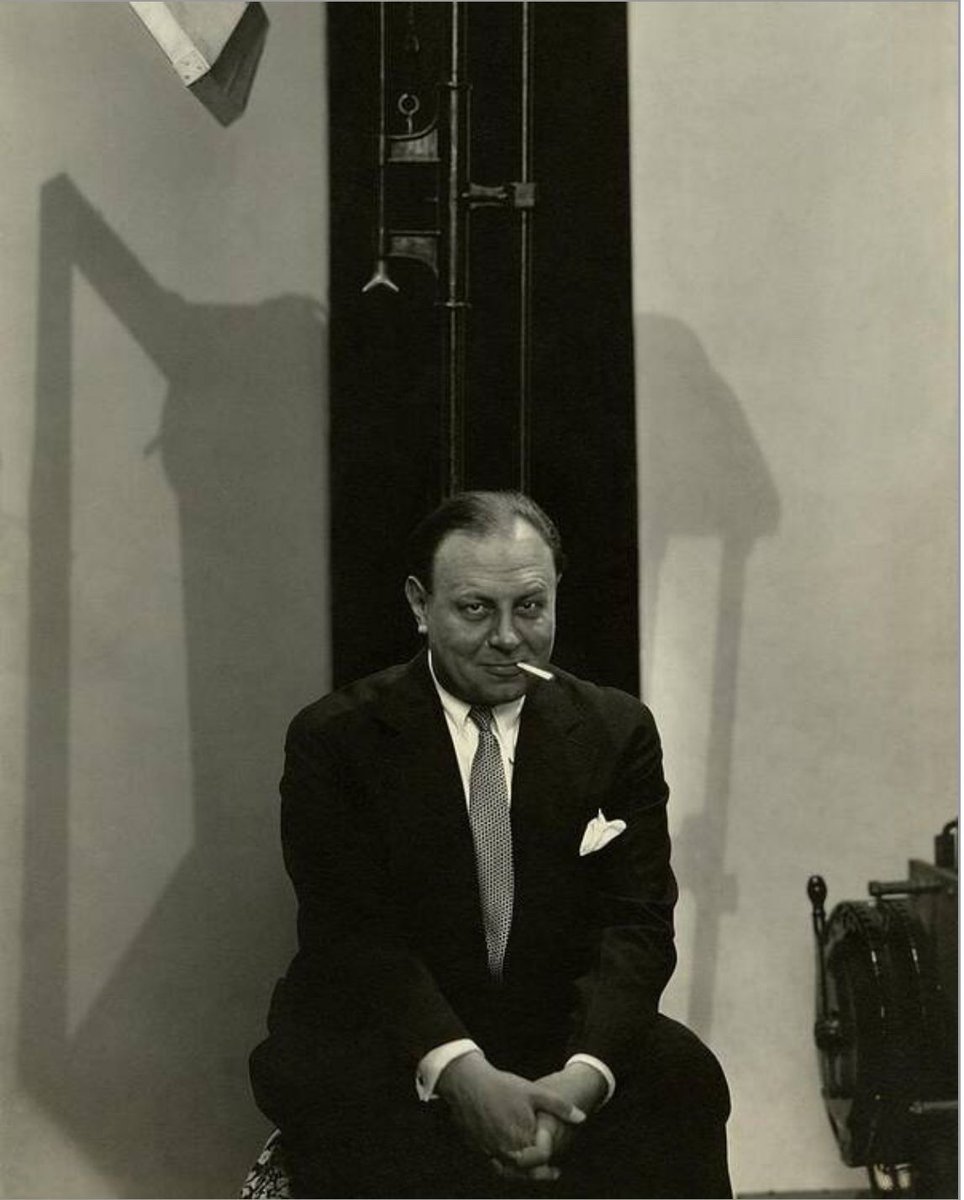 CitizenScreen's tweet image. Emil Jannings was born on July 23, 1884 #botd Photo by Edward Steichen for Vanity Fair, 1927