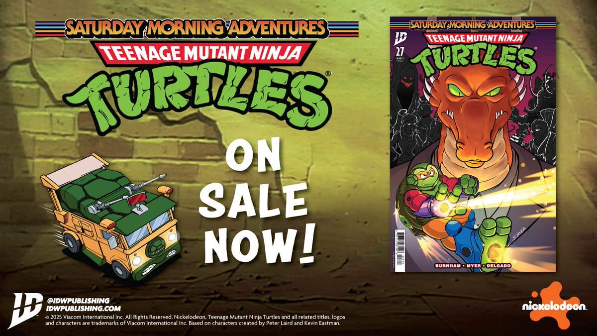 IDWPublishing's tweet image. The surly dragon Drako who sets his sights on a swift & savage ambush from the air.
The #Turtles might need to find something new in their bag of tricks to fight back!
#TeenageMutantNinjaTurtles: #SaturdayMorningAdventures #27 is on sale at LCS
#TMNT #TMNTComics