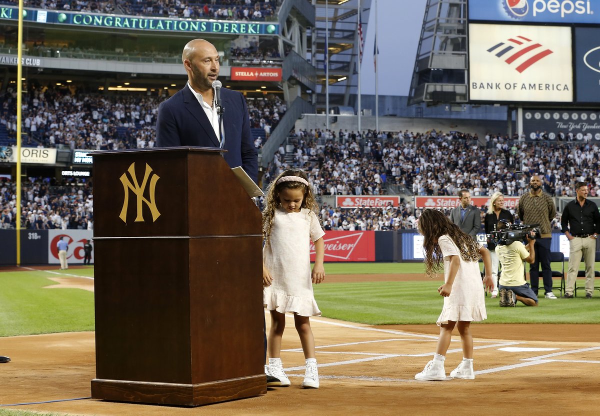 WFAN660's tweet image. Suzyn Waldman tells BT that Derek Jeter is not attending Old Timer's Day due to his daughter's birthday.
Listen to the full interview: go.audacy.com/tiHw8tl4eVb
