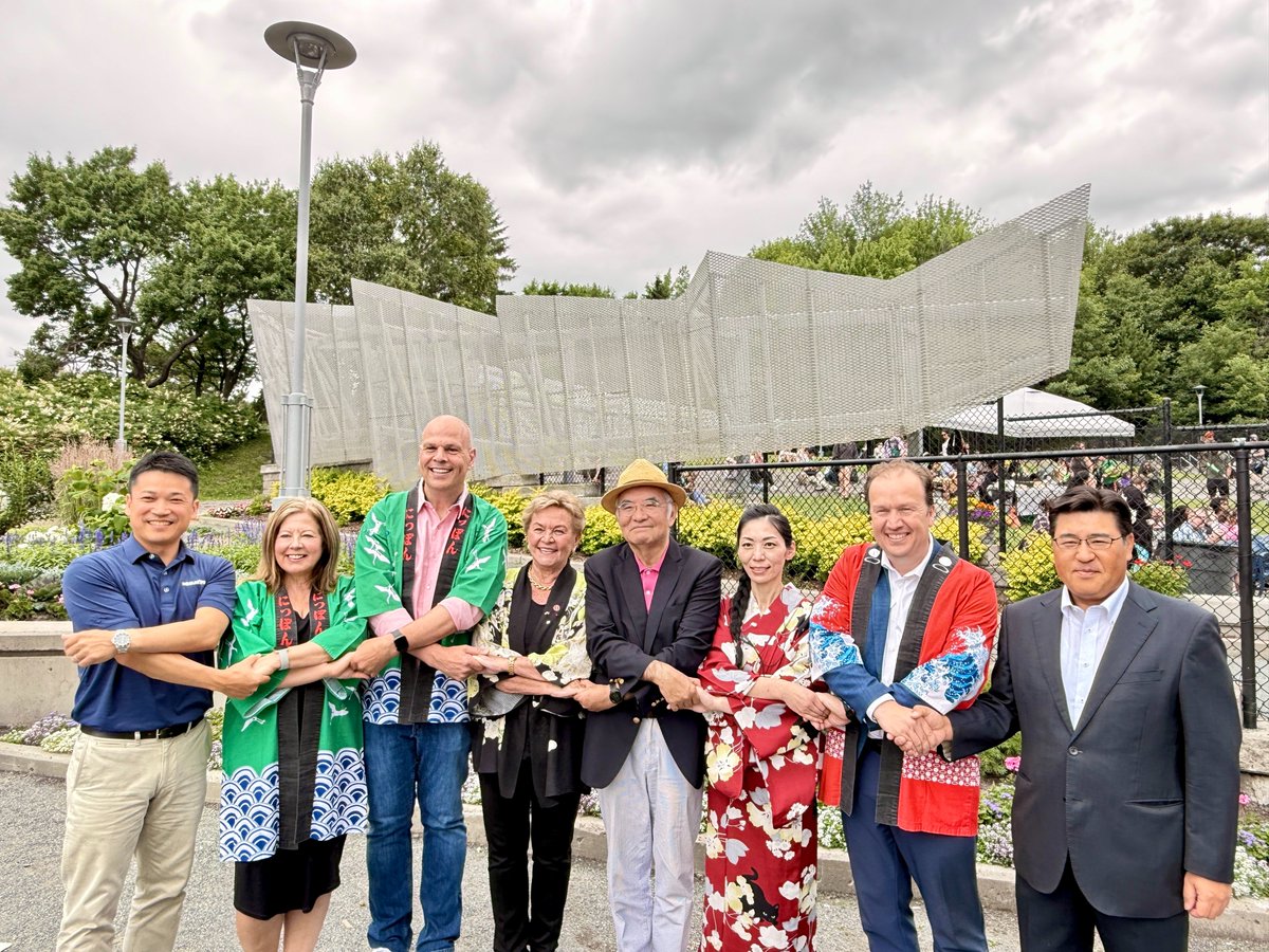 JapaninCanada's tweet image. Japan Festival Sudbury showed me how Japanese culture can bring communities together in the most beautiful way. It reminded me of the quiet strength of tradition and the possibilities it holds. -Amb. Yamanouchi
@LefebvrePaul @VivianeLapointe @jamiewestndp
