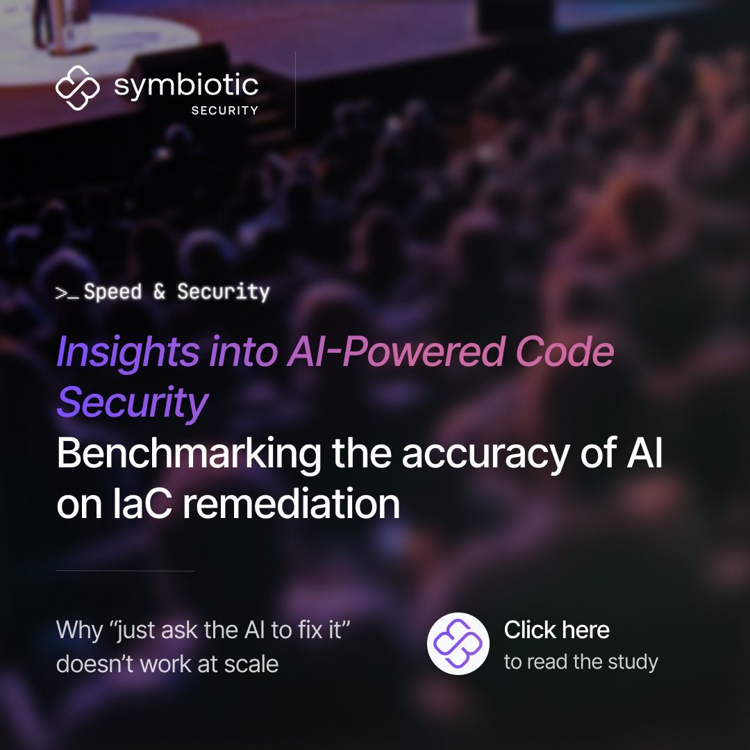 tzionit411's tweet image. How Accurate Is #AI at Fixing IaC Security Flaws? 🤔

Eye-opening results: many AI models miss the mark—not from lack of power, but focus.

Read the article from our friends at @SymbioticSecAI → 
symbioticsec.ai/blog/cracking-…

#AIBenchmarks #CodeSecurity #DevSecOps #IaC #AppSec