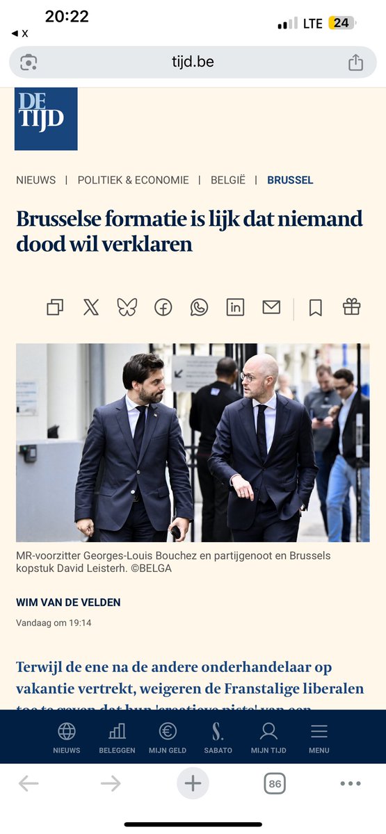 JanWostyn's tweet image. Aangezien het nu wel helemaal duidelijk is dat er voor september niets meer zal gebeuren in #Brussel, bij deze nogmaals een oproep om de nodige federale voorbereidingen te treffen om in te grijpen.
In oktober krijgen we namelijk mogelijk opnieuw een ratingverlaging.