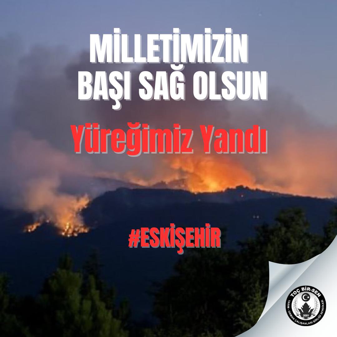 Milletimizin Başı Sağ Olsun

Eskişehir’deki orman yangınında Yeşil Vatan için can veren Kahraman Şehitlerimize Allah’tan rahmet, yaralılara acil şifalar temenni ediyoruz.

Milletimize, ailelerine ve tüm orman teşkilatımıza baş sağlığı diliyoruz.