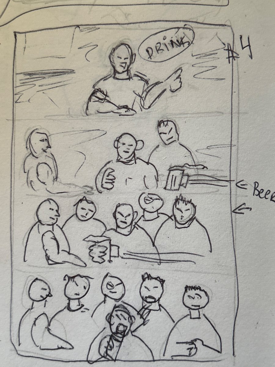 BlueShackComics's tweet image. Before and after.
I have all the letters on the page thanks to dezi Sienty.
Now another round of edits.
The trickiest is the “missing words”
The ones that fell off in translation.
It’s hard to find an error in something that isn’t there. Most likely 2 more rounds. Maybe 3…