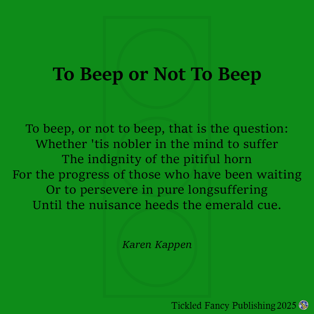 TFPublishing's tweet photo. #poetrylovers #poetry #Shakespeare #Hamlet #traffic https://t.co/J46KcGuDdw
