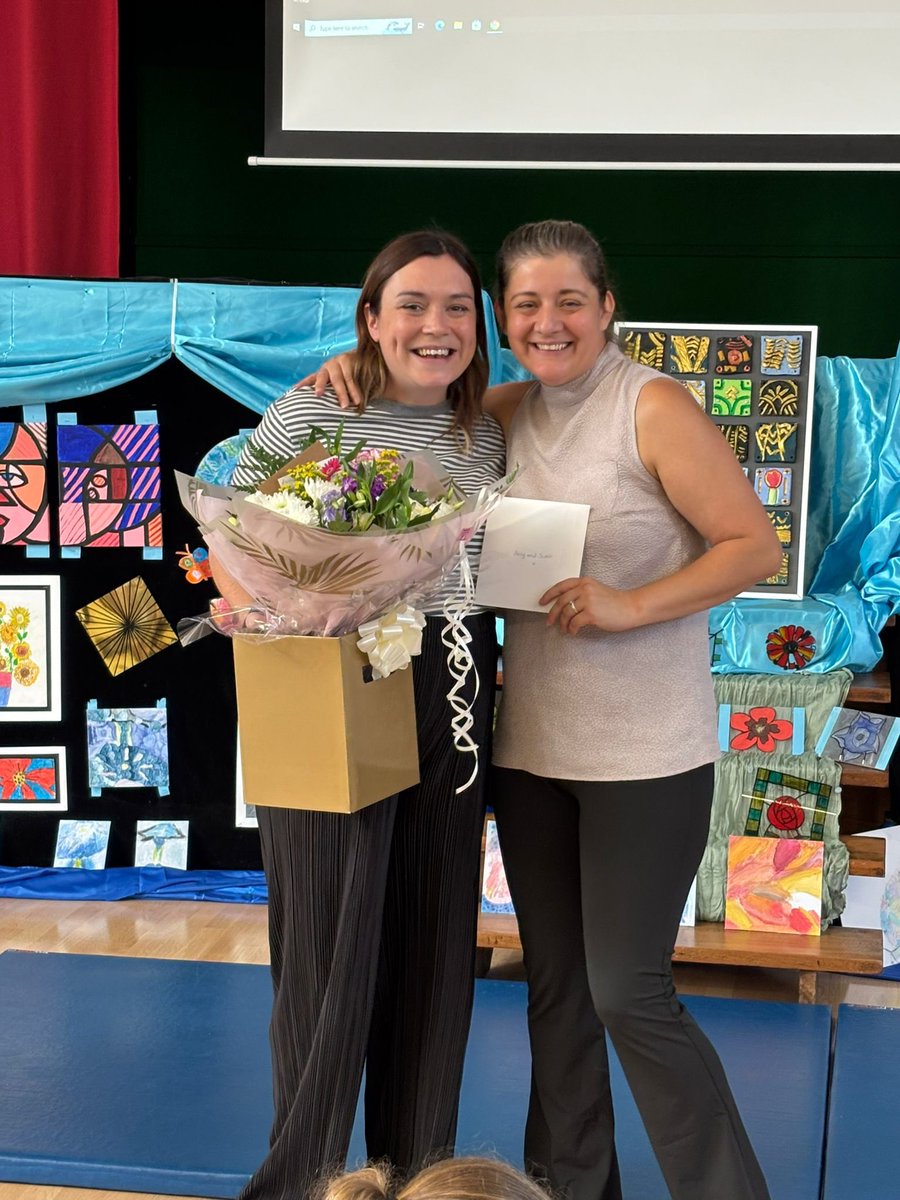 RockinghamJI's tweet image. Today we say good luck and a farewell to Miss Oxer who will be leaving us this year and Miss Oldham who will be going off to enjoy her maternity leave. A huge thank you for your hard work and commitment good luck to you both we will miss you 💐