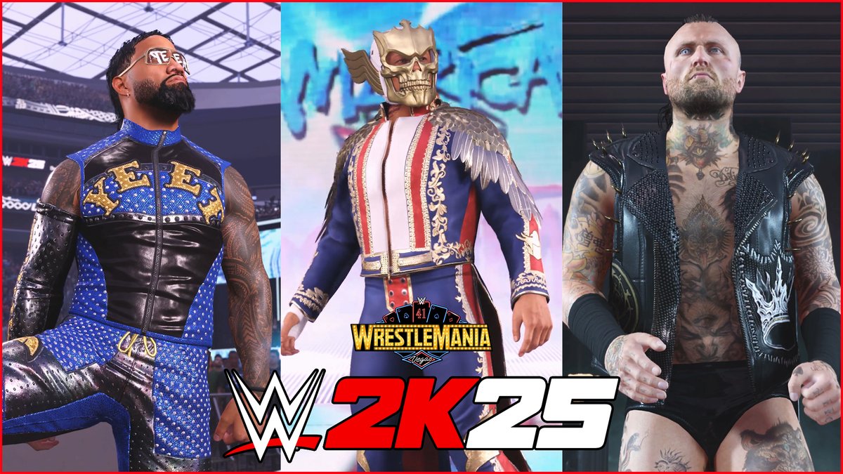 JayShockblast's tweet image. WWE 2K25 Aleister Black Vs Cody Rhodes vs Jey Uso (Wrestlemania 41 Pack)
Watch: youtu.be/BX_m68eFh1I