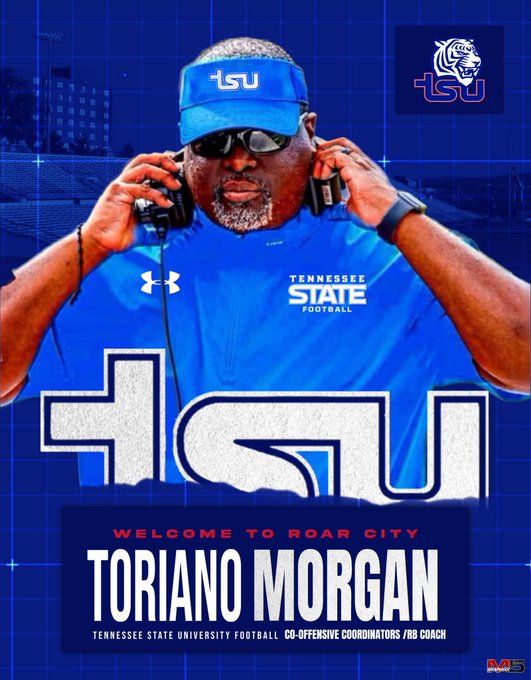 HBCUSports1's tweet image. Major offensive shake-up at Tennessee State University with last weeks naming of Co-Offensive Coordinators
* This announce of Co-OC was Doomed from the start
* Shannon Harris has has re-reigned
* Toriano Morgan is now Offensive Coordinator