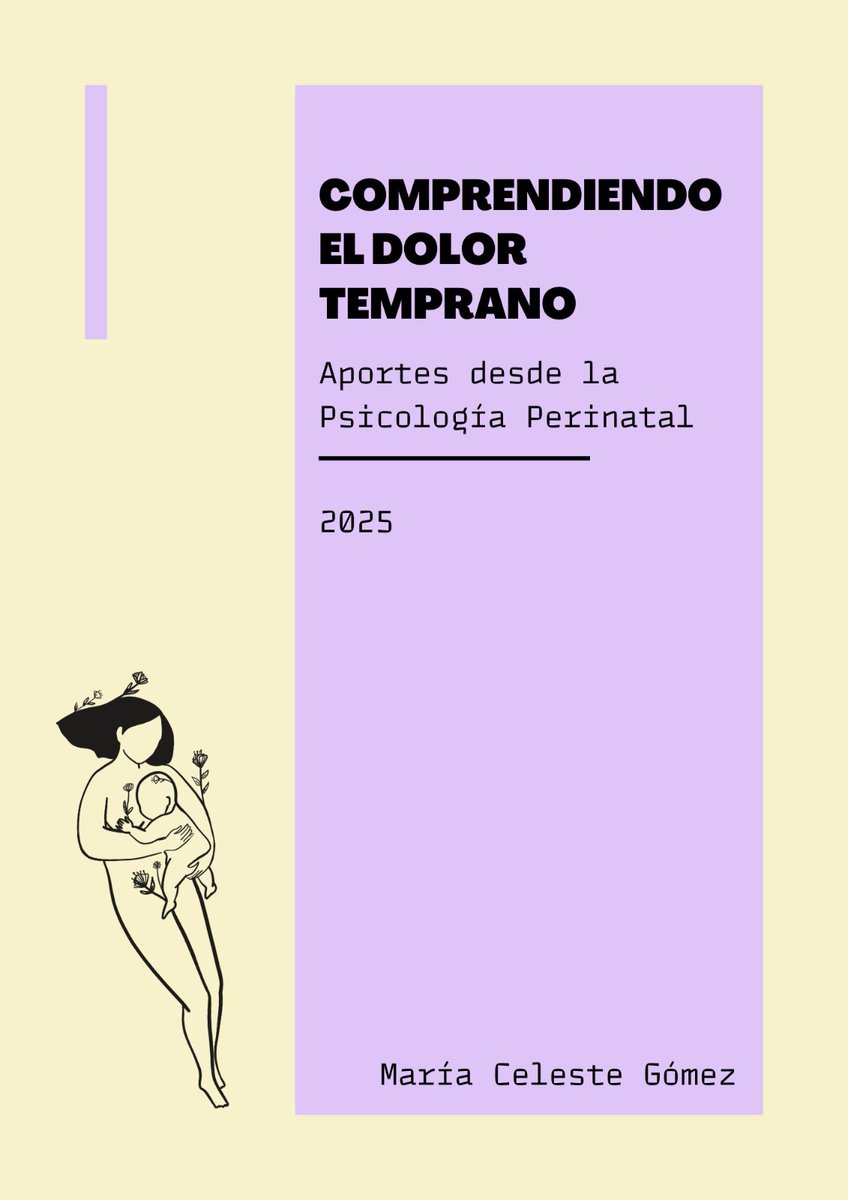 Con entusiasmo les contamos que el libro "Comprendiendo el dolor temprano. Aportes desde la psicología perinatal", ya se encuentra, además de en su formato físico, en versión ebook.

Disponible en Hotmart.

Link: hotm.art/btZTDniV