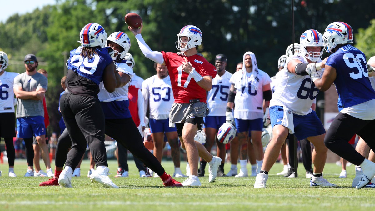 One Bills Live (@onebillslive) on Twitter photo 🚨We'll have all the latest from the first day of #Bills Training Camp. Special 3-hour edition today, 12-3pm. Tune in #BillsMafia...
Coming up:
➡️LB Terrel Bernard joins the show, hear from GM Brandon Beane, QB Josh Allen, & DE Joey Bosa
<a href="/MSGNetworks/">MSG Networks</a>/<a href="/WGR550/">WGR 550</a>/<a href="/TheFanRochester/">The Fan Rochester</a> 🚨We'll have all the latest from the first day of #Bills Training Camp. Special 3-hour edition today, 12-3pm. Tune in #BillsMafia...
Coming up:
➡️LB Terrel Bernard joins the show, hear from GM Brandon Beane, QB Josh Allen, & DE Joey Bosa
<a href="/MSGNetworks/">MSG Networks</a>/<a href="/WGR550/">WGR 550</a>/<a href="/TheFanRochester/">The Fan Rochester</a>