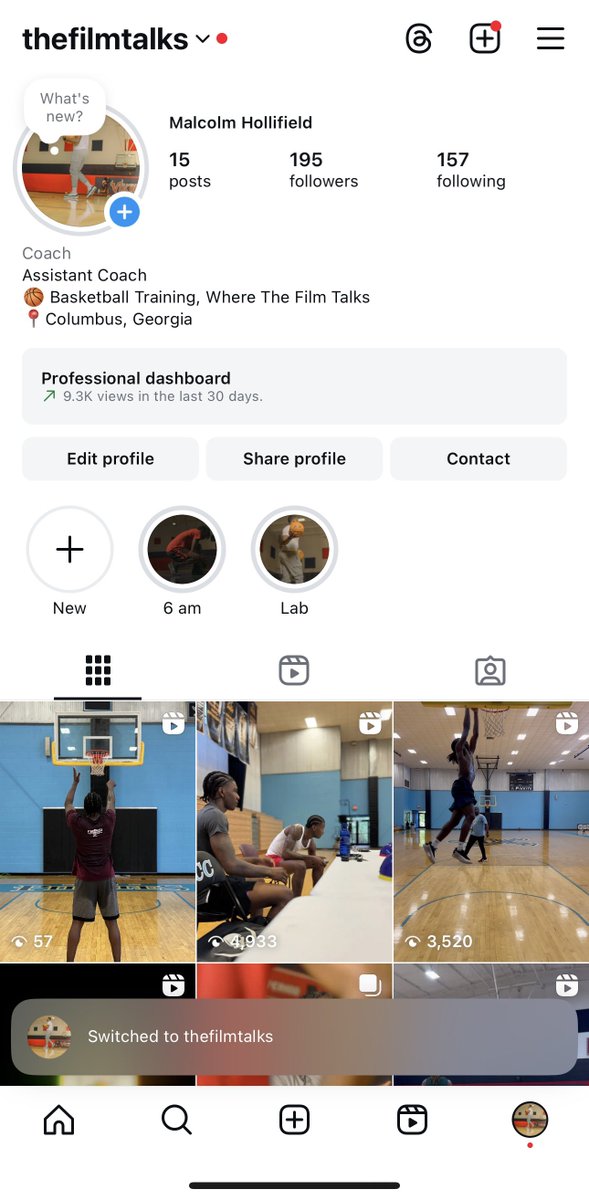 MHollifieldJr's tweet image. 🎬 TheFilmTalks is where I break down skill, pace, and reads that translate.
I’m a JUCO assistant coach focused on developing players through intentional work & detailed film.
Tap in ⬇️
📹 Instagram.com/thefilmtalks
🧠 #PlayerDevelopment #JUCOBasketball #FilmBreakdowns
