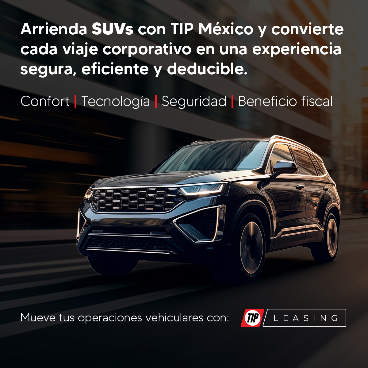TIPMexico's tweet image. 🚗 Tu equipo merece algo más que transporte.
Dales la comodidad, el estilo y la tecnología que hacen la diferencia en cada trayecto. 👨🏻‍💻#TIPMéxico #TIPAuto