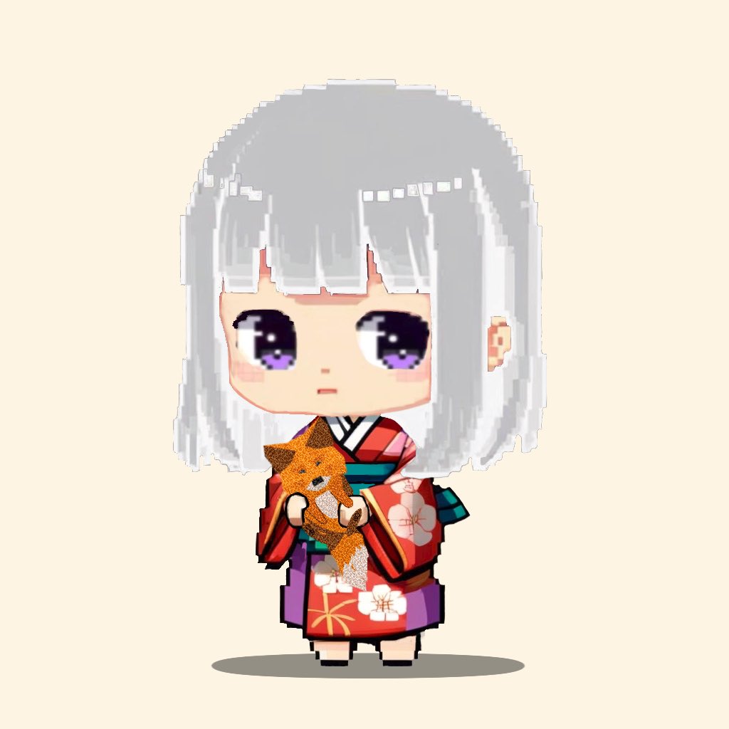 onc_jp's tweet image. Trying out two styles for our Zashiki-warashi NFT illustrations — pixel chibi girl vs. spirit-inspired art.
Which one do you like more? Any advice or feedback is welcome! ✨🎨

#ZashikiWarashi #NFTArt #GenerativeNFT #PixelArt #ChibiGirl #SpiritArt #MetaWarashi #NFTCommunity…