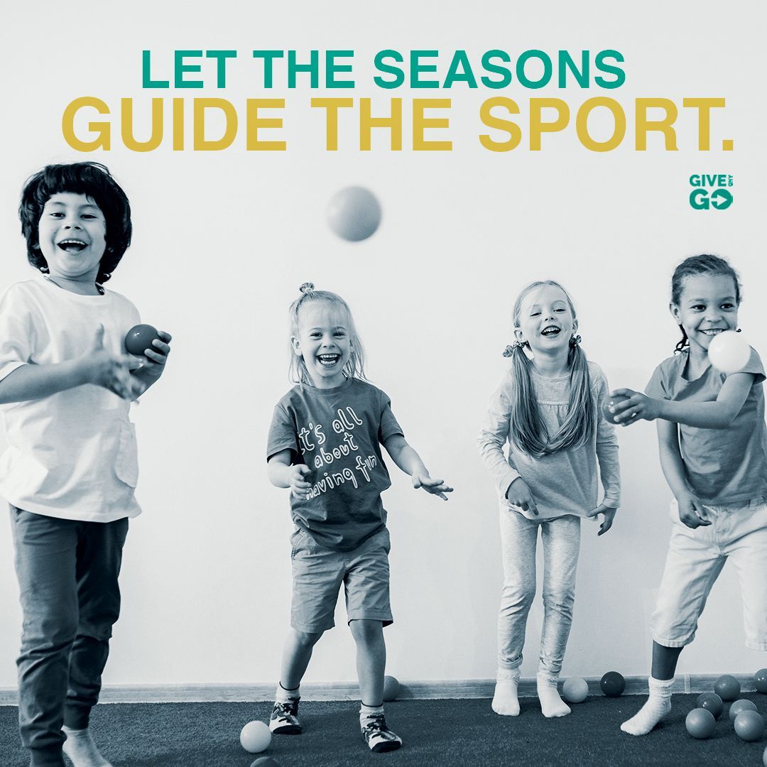 Kids need more variety in sport — and seasons are the perfect guide.
❄️🏒 🌱⚽ ☀️🏊 🍂🏃

The Give and Go documentary by @GiveAndGoSport reminds us why seasonal, multisport play leads to healthier, happier athletes. #GiveAndGo 

📽️ Watch it here: buff.ly/DWXkzHa