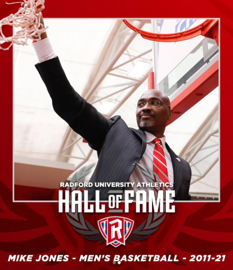 radford_alumni's tweet photo. Your achievements left a lasting mark on @ru_athletics and the Highlander family. Congrats, @uncgmikejones! ⚔️ #RUHOF #RiseAndDefend @radfordu https://t.co/oa384KMe8Y