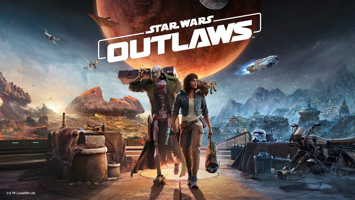 game_collection's tweet image. IT'S A GALACTIC £20 DEAL WITH AN OUTLAWS FEEL! 🪐
There's a whole galaxy of opportunity if you're willing to jump into the pilot seat!
As part of our 20th birthday, we're offering a range of titles for just £20... And Star Wars Outlaws is there to be found!
💿 PS5 only!
🛒…