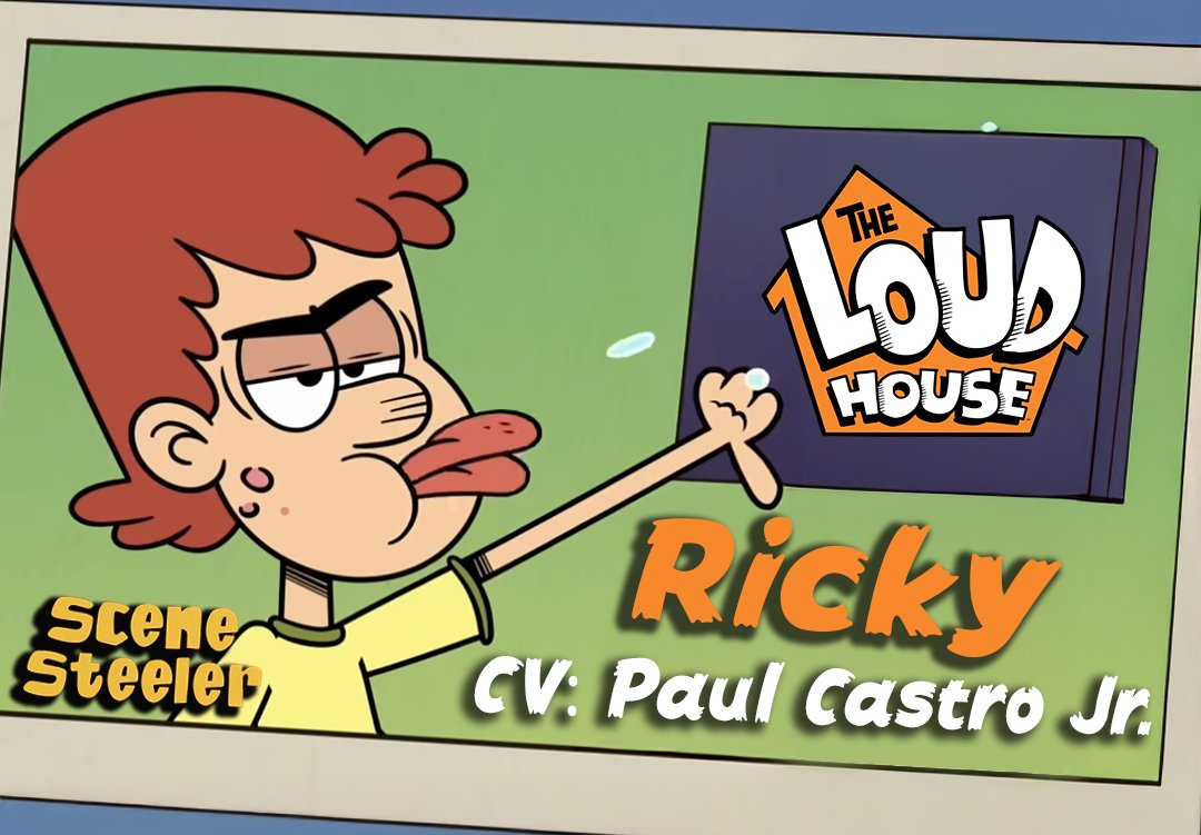 PaulCastroJr's tweet image. Another late announcement, but I got to have a fun little part on THE LOUD HOUSE as the video critiquing, raspberry-blowing, RICKY, in the episode SCENE STEELER this season.
Much love to @Nickelodeon for having me!