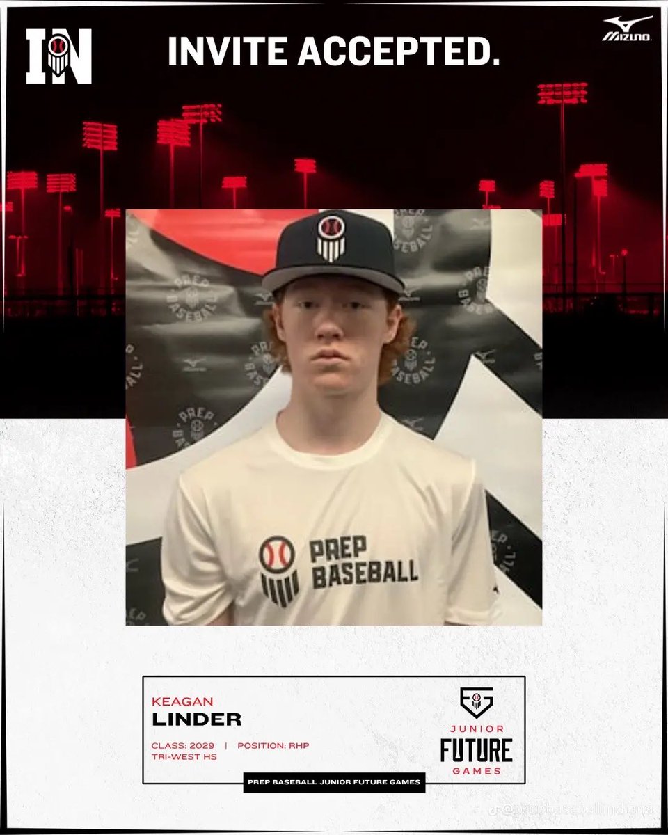 Congrats to Keegan Linder on his Junior Future Games invite!!  Good luck in Georgia!! <a href="/triwestsports/">Tri-West High School Athletics</a> <a href="/TriWestLL/">TWLL Baseball</a> <a href="/BoosterTriWest/">Tri-West Baseball Boosters</a> <a href="/TriWestBC/">Tri-West Baseball Club</a> <a href="/NWHSComms/">North West Hendricks Communications</a>