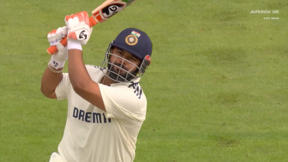 CricCrazyJohns's tweet image. - 1061 runs in India.
- 1005* runs in England.
RISHABH PANT IS A ICON IN TEST HISTORY ✅