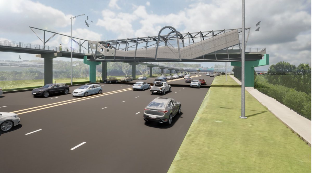 Tim Wronka (@timwronka) on Twitter photo You may have noticed new construction on the Pinellas side of the Courtney Campbell. It's for a new pedestrian and bike overpass that will open next year. It will be used to connect the trails there and give folks a safe way to cross. <a href="/BN9/">Spectrum Bay News 9</a> You may have noticed new construction on the Pinellas side of the Courtney Campbell. It's for a new pedestrian and bike overpass that will open next year. It will be used to connect the trails there and give folks a safe way to cross. <a href="/BN9/">Spectrum Bay News 9</a>