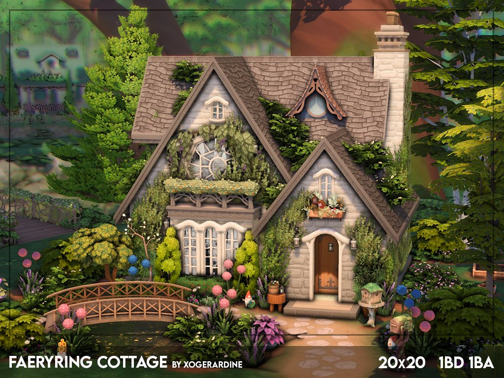 xogerardine's tweet photo. 'Faeryring Cottage' NO CC download at @TheSimsResource

https://t.co/2zTZpduFXG
@TheSims
#ts4 #ts4build #ShowUsYourBuilds #nocc #SimsCreatorsCommunity https://t.co/ddyifSL2kD