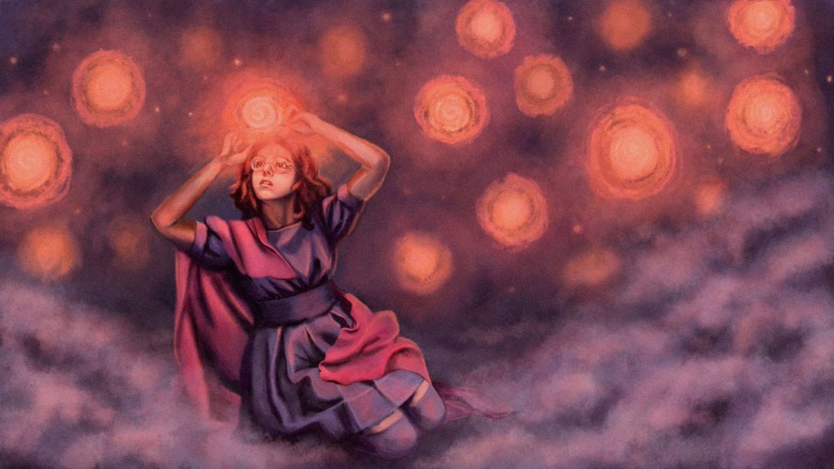 SashaNeff's tweet image. Hello my good ones
✨ ιɳ ɱყ ɱιɳԃ ✨
Moment
When an idea ignites in the mind and begins to spiral, growing into something greater.
On my inner sky, bright stars shine vividly ✨
Hand-drawn digital art
0.30 ETH
foundation.app/mint/eth/0xfBb…