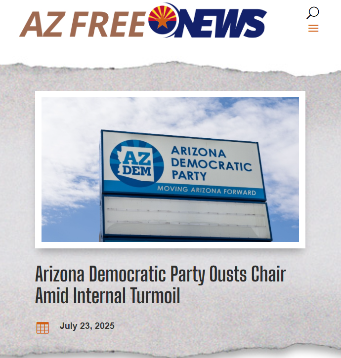 azfec's tweet image. With a joke of a governor, an attorney general who would rather play politics than do her job, and a secretary of state who is only good at losing in court and throwing tantrums, Arizona democrats are in disarray!
Now is the time for conservatives to unite around winning issues…
