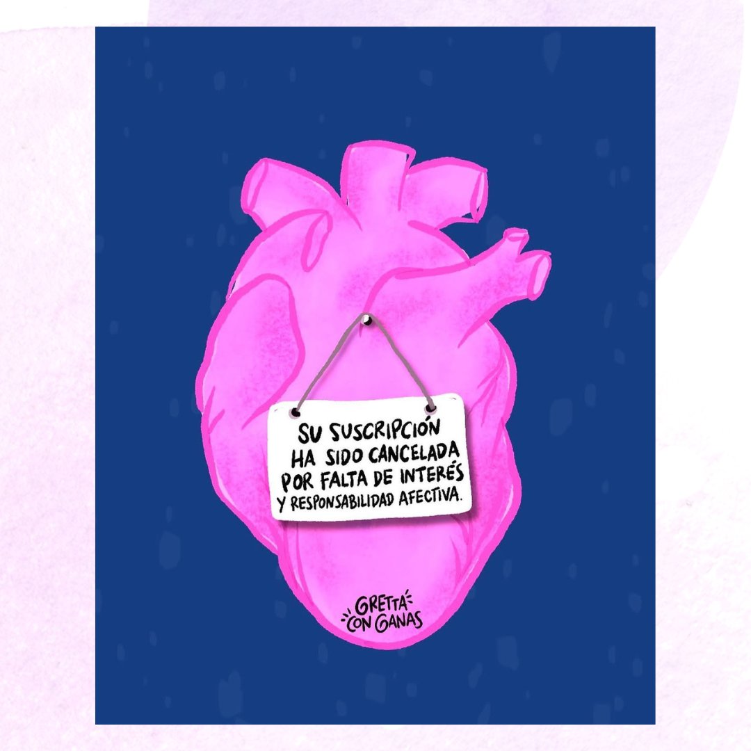 Al igual que una suscripción que nadie renueva, las relaciones también pueden “cancelarse” cuando dejamos de invertir atención y afecto. Importa no descuidar aquello que queremos conservar. 

#psicologia #corazon #ResponsabilidadAfectiva #interes #parejas #amistades