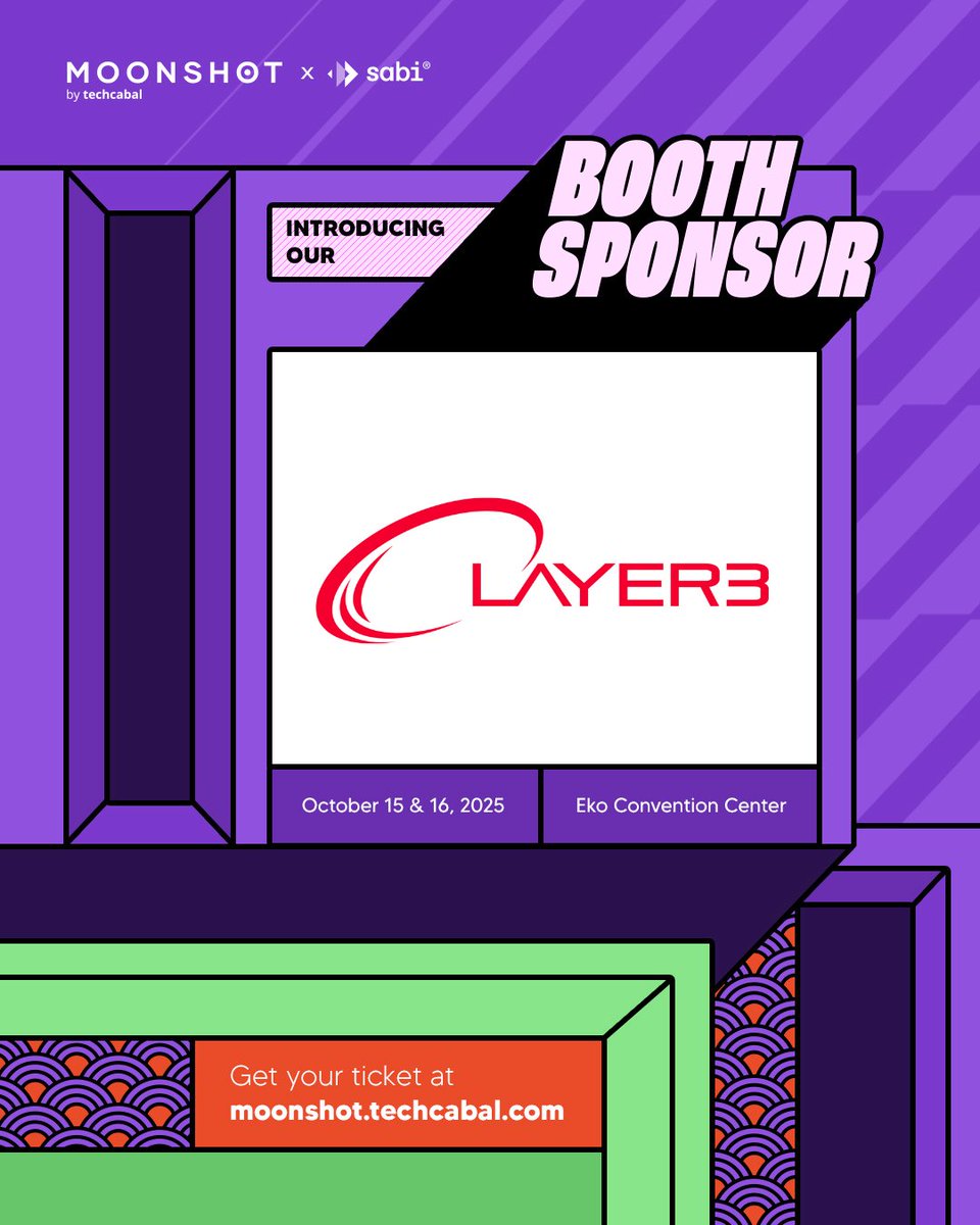 Moonshot by TechCabal (@moonshotbytc) on Twitter photo We're excited to announce <a href="/Layer3NIGERIA/">Layer3 NIGERIA</a> as a Moonshot 2025 Booth Sponsor!
Layer3 is a leading technology solutions provider, specializing in innovative cloud, connectivity, and managed services. With over two decades of industry experience, we deliver cutting-edge solutions We're excited to announce <a href="/Layer3NIGERIA/">Layer3 NIGERIA</a> as a Moonshot 2025 Booth Sponsor!
Layer3 is a leading technology solutions provider, specializing in innovative cloud, connectivity, and managed services. With over two decades of industry experience, we deliver cutting-edge solutions