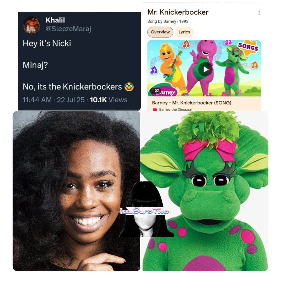 N8empire5's tweet image. I don't think y'all understand how funny Nicki Minaj is 😭🤣🤣