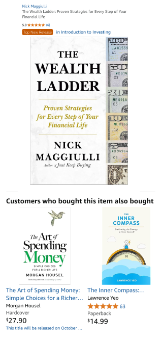 moretothat's tweet image. Go get @dollarsanddata's new book, and also the 2 books that Amazon recommends right below it.