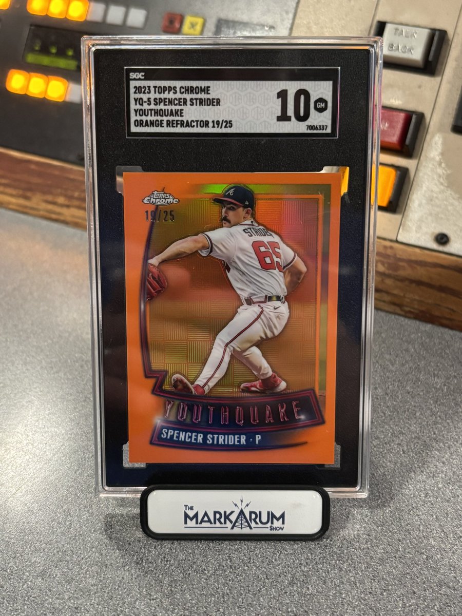 ArumsCards's tweet image. How about a Topps Chrome Spencer Strider Mail Day on Topps Chrome Release Day! #BravesCountry