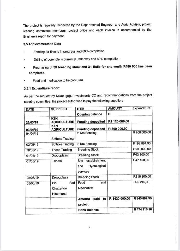 Musa_Khawula's tweet image. Nomagugu Simelane used her government position to move money from the KZN Department of Agriculture directly into her family’s company. The deal was done in 2019. There is a signed expenditure report. The evidence is complete. The paper trail is clean and it leads straight to…