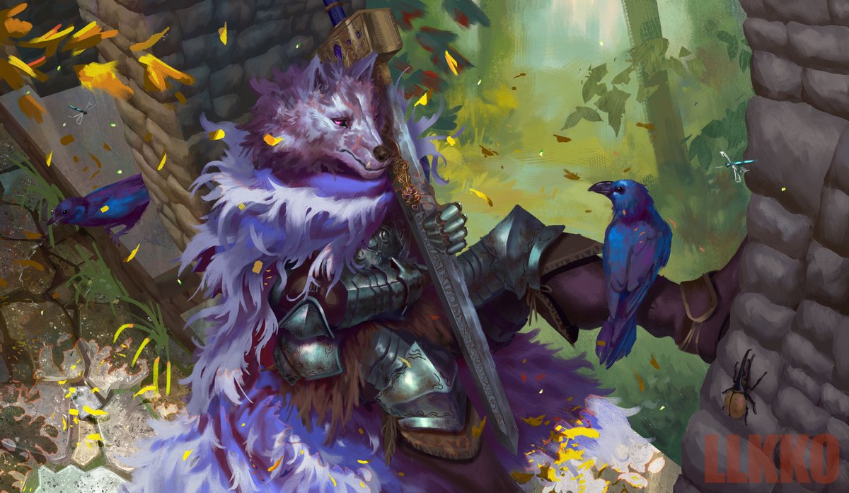 some more blaidd fanart