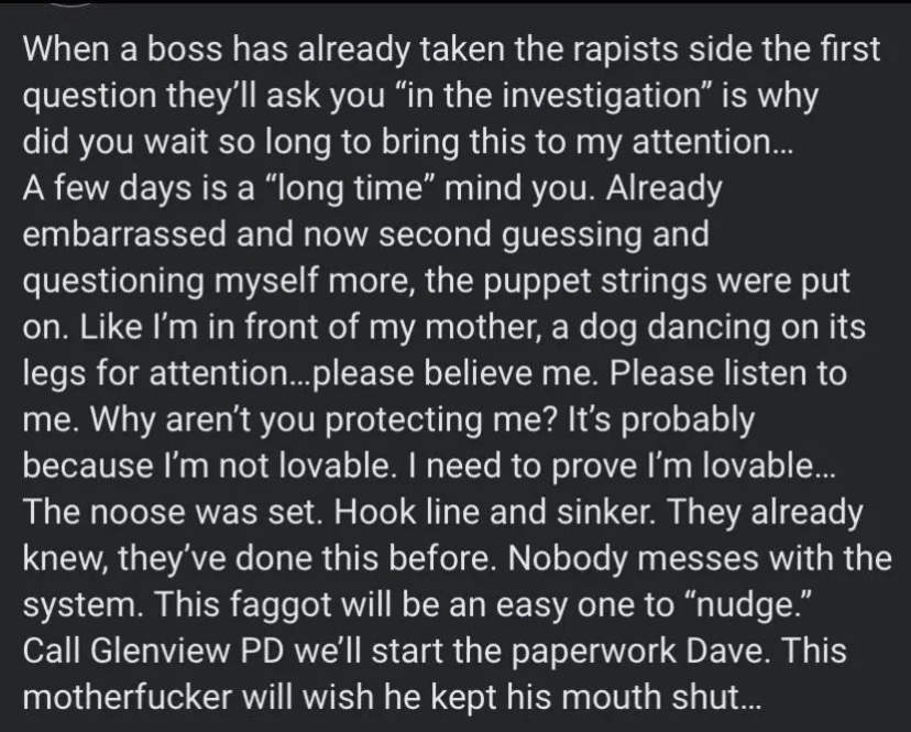 RockDJ79's tweet image. If your manager likes you then you are bestowed #DueProcess 
If your manager doesn’t like you, you will be secretly put thru due process stripping FISA courts &amp;amp; be done away w #TraderJoes INFRAGARD FUNDED STORES can strip your due process @ anytime for people like my rapist