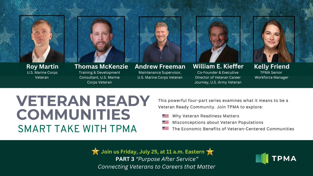 Let's talk about connecting veterans with meaningful careers. us02web.zoom.us/webinar/regist…