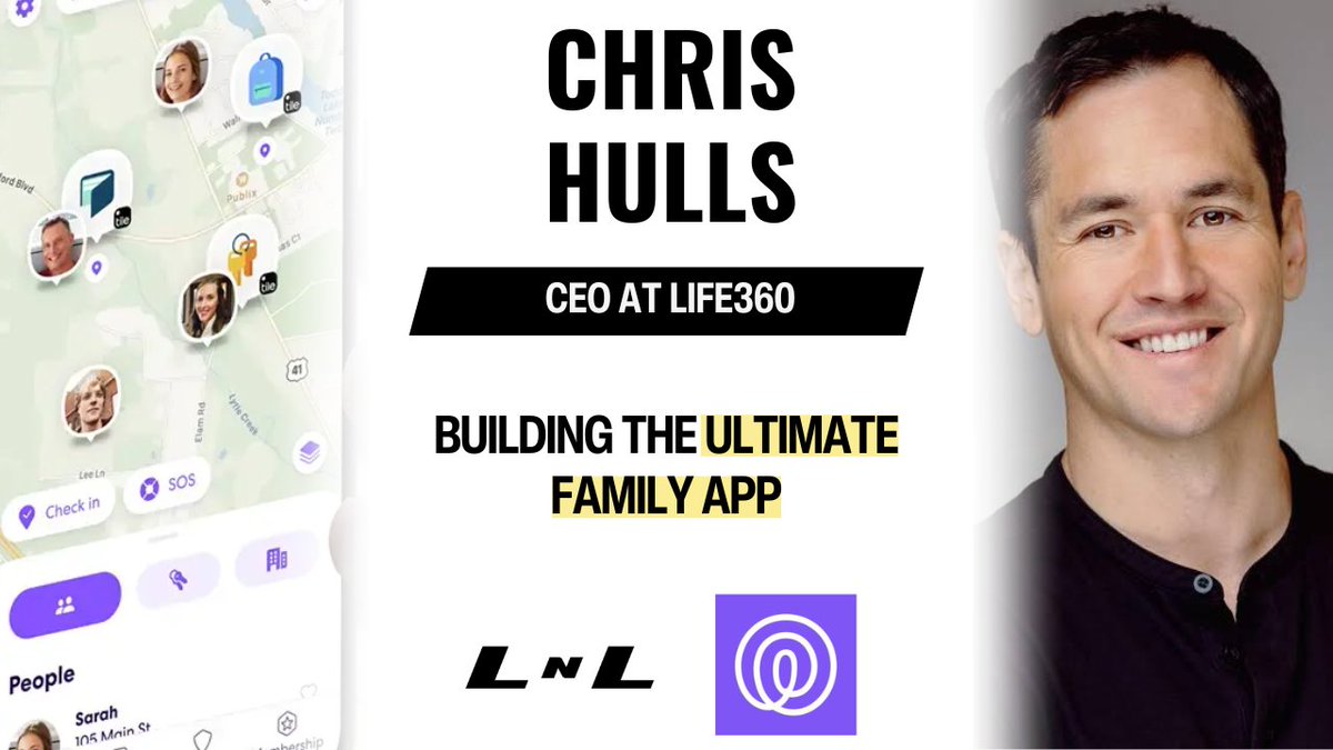 benmweiss_'s tweet image. New Episode! Chris Hulls, CEO of Life360, realized that the ability to understand where your loved one is located is incredibly valuable yet wasn't accessible in an easy format. He built Life360 and became a pioneer in location sharing, a technology that is now a basis of our…
