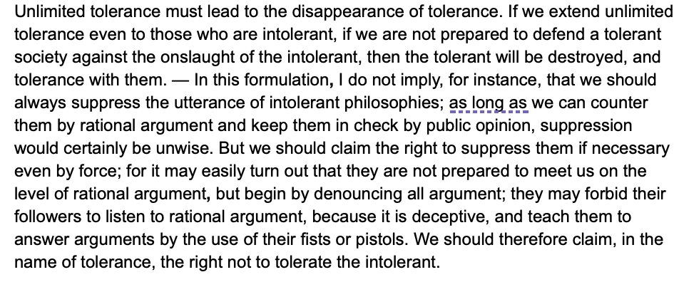 More than ever we should heed Karl Popper's admonition from his  The Open Society and Its Enemies: