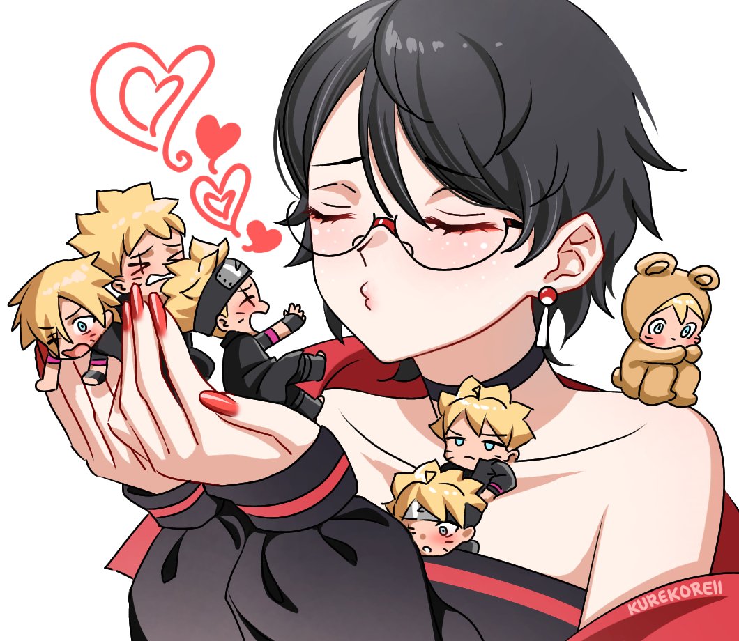 Chuu!😘❤️
#BORUTO #BoruSara #Sarada #NARUTO
