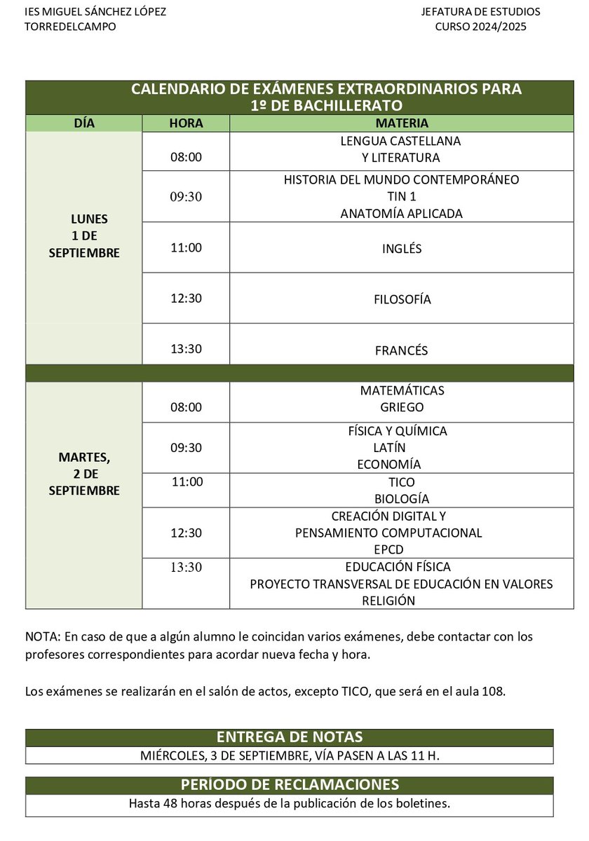 IES Miguel Sánchez López (@iesmiguelsl) on Twitter photo 
