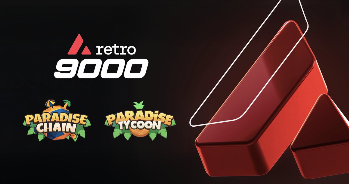 Avalanche_Space's tweet image. ๐ Paradise Chain by @ParadiseTycoon is now supported by @Avax Retro9000 Grant Program!
โจ Built on #Avalanche, Paradise Chain is a dedicated L1 blockchain.
๐ฎ Designed to power all games under the Paradise IP.
๐ Now gaining momentum with Retro9000 support fueling the futureโฆ