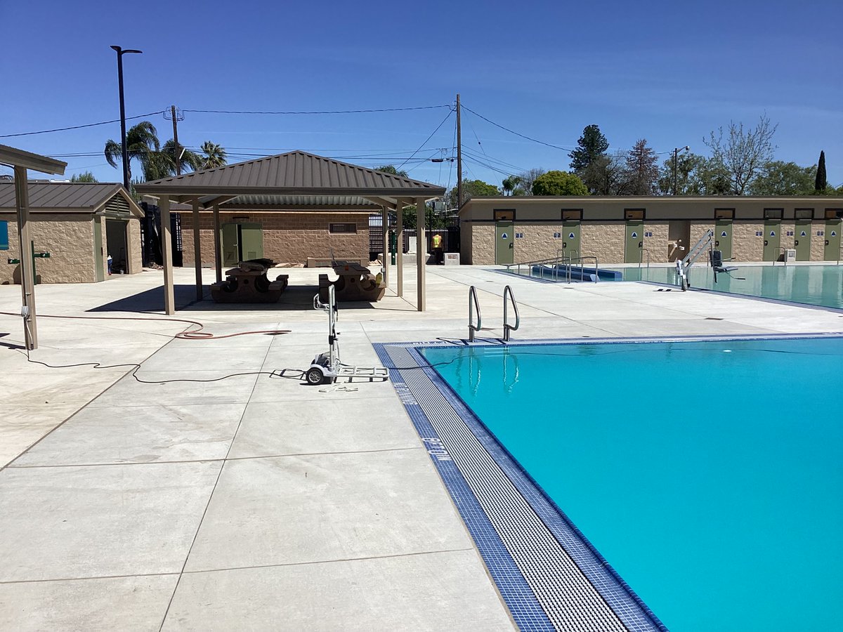 NorCalRec's tweet image. Columbia Water Park just got cooler! ☀️💧 We added new shade structures and shelters in Turlock, CA with our partners at Cedar Forest Products to create more space for guests to relax and recharge. #NorCalRec #CedarForestProducts #ShadeStructures