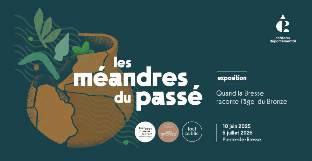 MinistereCC's tweet image. #IdeeDeSortie 🏺 | Explorez "Les méandres du passé : quand la Bresse raconte l’âge du Bronze" ! D’intérêt national, l’exposition proposée par l’Ecomusée de la Bresse Bourguignonne présente les découvertes de l' @Inrap à Pierre-de-Bresse.
👉 swll.to/meandres
@Prefet71